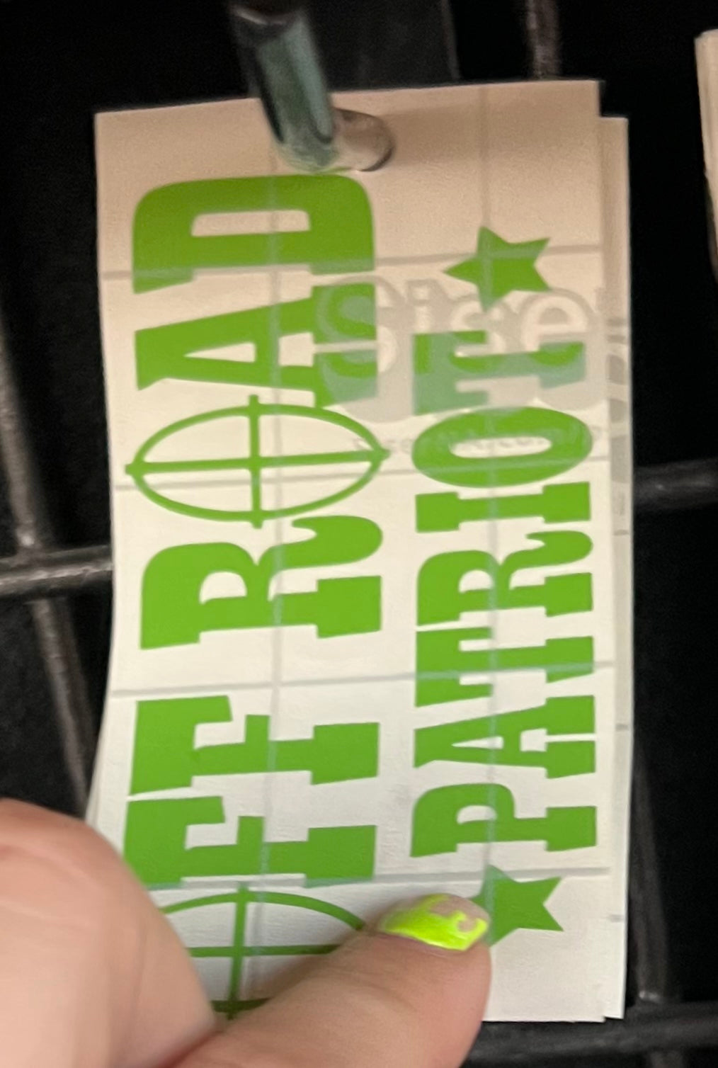 Off-Road Patriot Sticker